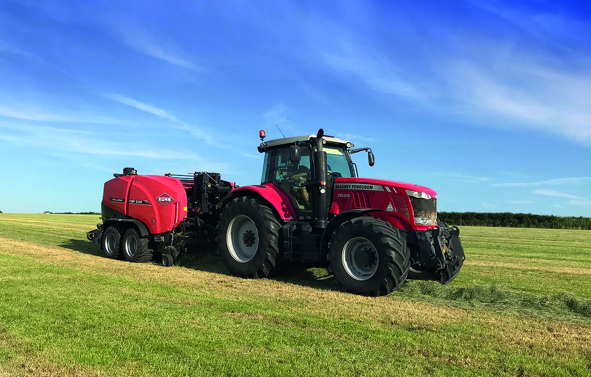 KUHN's twin-reel film binding bale wrapping system won a silver award in the Livestock Innovation category of the 2019 LAMMA Innovation Awards.